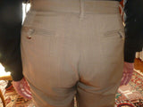 Beautiful Beige Michael Kors 100% Wool Dress Pants Size 34 Waist Size 28 Inseam