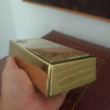 A Rare Gold Bar Seiko Clock