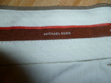 Beautiful Beige Michael Kors 100% Wool Dress Pants Size 34 Waist Size 28 Inseam