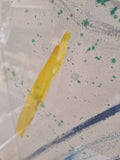 Mid Century Modern Abstract Watercolor