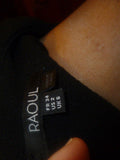 Lady's Pink Raoul Size 2 Dress with Exterior Pink Section Being 100% Wool - Diamonds Sapphires Rubies Emeralds
