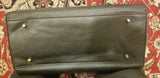 Used Womens BCBG Paris Black HandBag - Diamonds Sapphires Rubies Emeralds
