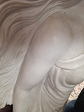 Italian Marble Statue Extremely Heavy 1970's May Be 500lbs One Piece Perfect Cnd