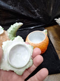 3 Piece Tea Set Ceramic Handmade Strawberry #91808