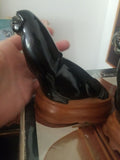 Vintage Pair Of Carved Seal Eskimo Sculptures