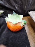 3 Piece Tea Set Ceramic Handmade Strawberry #91808