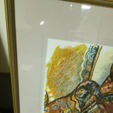Signed Israeli Painting Famous Artist