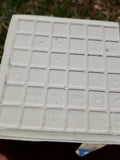 Vintage (NOS) Florida Tile Fawn Beige 10.0 sq. Ft. (4.25 x 4.25) #9508 - Diamonds Sapphires Rubies Emeralds