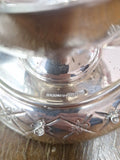 Hazorfim 925 Silver Salt And Pepper Holder Made In Israel 467 Grams