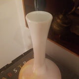 Antique Art Glass Iridescent Opaline Vase #9408