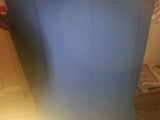 Gorgeous Navy Sleeveless Beaded Carmen Marc Valvo Evening Gown Size 4 - Diamonds Sapphires Rubies Emeralds