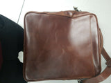 Fivax Leather Messenger Bag - Diamonds Sapphires Rubies Emeralds