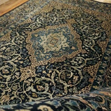 Vintage Signed Handknotted Original Oriental Rug 100% Wool