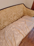 Set Of Yellow Couch And 2 Yellow Chairs