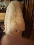 Tahari Arthur S. Levine Faux Fur Vest Size Small
