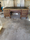 Antique French Bronze Desk Kings  Designer #935008 - Diamonds Sapphires Rubies Emeralds