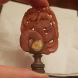 Antique Chinese Carving Jade Or Coral Animal