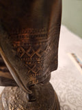 LaLouette Statue Possibly Bronze 12"x 4" Base 7 lbs 2 Ounces