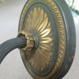 Antique Bronze Sconces E F Caldwell  Pair Gilt