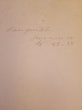 Vintage Diego Rivera 1935 Print Signed On Back #9508
