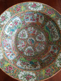 200 Year old Antique Chinese Porcelain Large Bowl - Diamonds Sapphires Rubies Emeralds