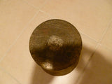 Antique Solid Brass Vintage Mortar & Pestle Heirloom - Diamonds Sapphires Rubies Emeralds