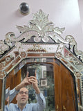 Murano Venezia Mirror 43" X 24" Great Condition