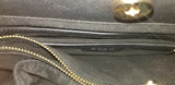 Used Womens BCBG Paris Black HandBag - Diamonds Sapphires Rubies Emeralds