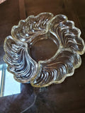 Mid century modern vintage Baccarat surrounding crystal