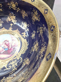 Vintage French Bowl 14" Diameter X 6" Tall