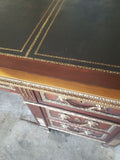 Antique French Bronze Desk Kings  Designer #935008 - Diamonds Sapphires Rubies Emeralds