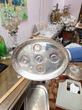 Hazorfim 925 Silver Salt And Pepper Holder Made In Israel 467 Grams
