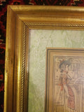 Framed Engraving by J.G. de Sainte Sauveur and Labrousse Artisanne de Marseille