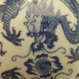 Vintage Chinese Porcelain Signed Dragon Box