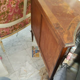 Wooden Irregularly Shaped Wooden  Commode