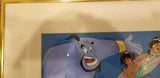 Painting featuring Alaadin, Beauty and the Beast, and The Little Mermaid - Diamonds Sapphires Rubies Emeralds
