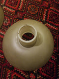Set Of 5 Vintage Glass Bobeches Chandelier Shade