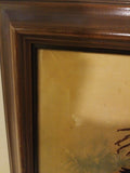 Framed Painting of Clowns - Diamonds Sapphires Rubies Emeralds