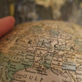 Vintage Mid century Modern Large Estate World Globe