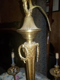 Large Vintage Gilt Bronze French Chandelier