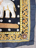 Vintage Handmade Indian Textile 22" X 16"