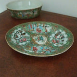 Antique Chinese Porcelain 200 years Old Rose Mandarin