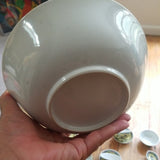Mid century Modern Vintage Chinese porcelain Dragon Dish Set of 36 pieces