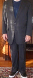 Beautiful Charcoal Gray Brooks Brothers Suit 100% Wool Made in USA Size 41