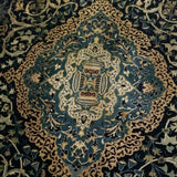 Vintage Signed Handknotted Original Oriental Rug 100% Wool