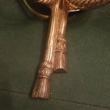 Pair Of Mid Century Modern Gilt  Sconces
