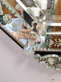 Murano Venezia Mirror 43" X 24" Great Condition