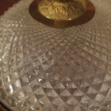 Vintage Baccarat Crystal Pair Of Light Fixtures