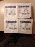Covidien Curity Gauze Sponges REF 6939 12 Ply 4" Square Hypoallergenic LOT OF 4