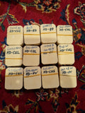 Approximately 160 Jewelry Rubber Molds for Making Heads for Engagement Rings